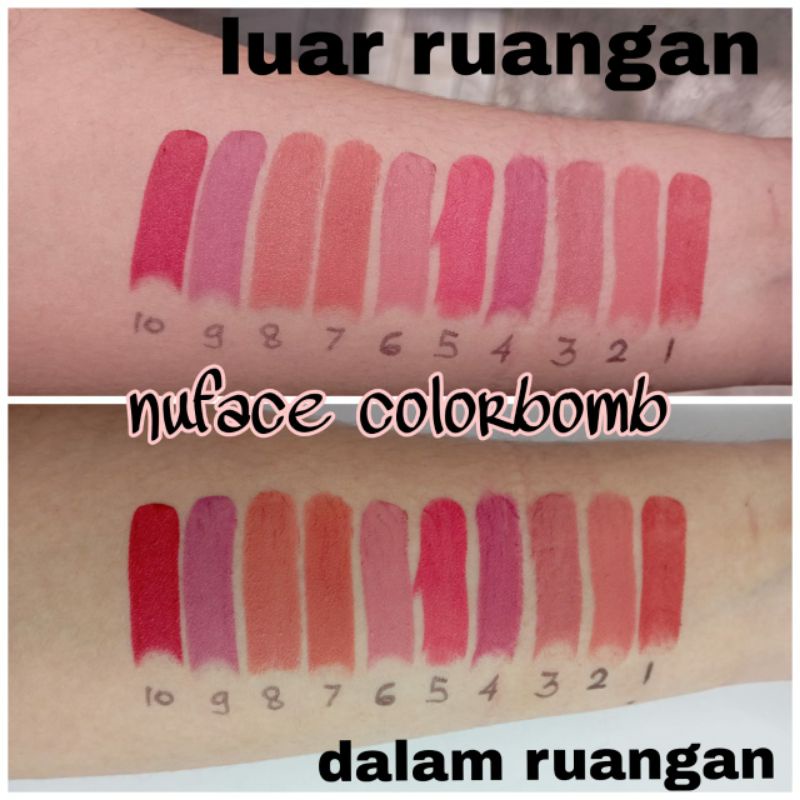 Nu Face Lipstik matte / ColorBomb