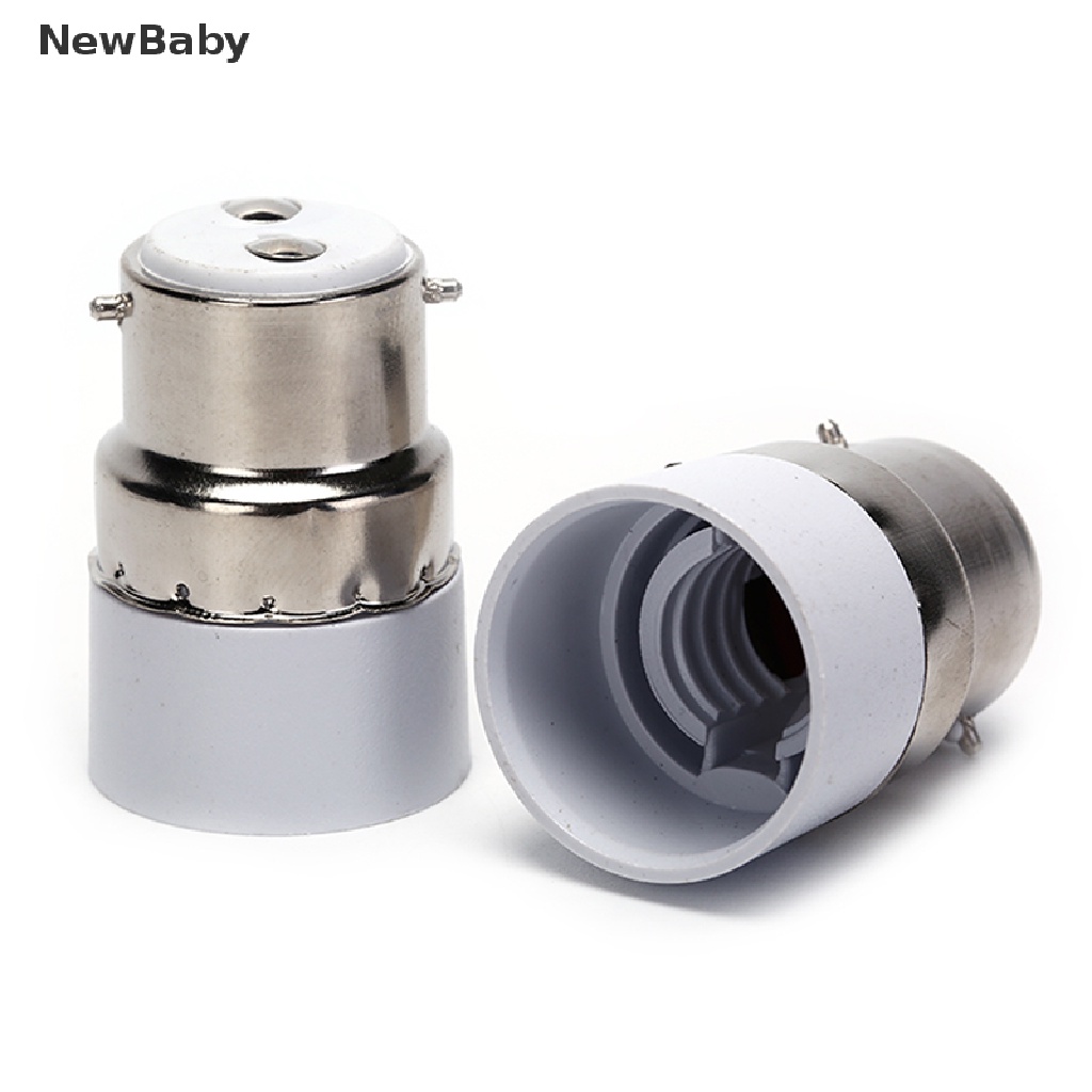 Newbaby Adapter Konverter Fitting Lampu Bohlam B22 Ke E14