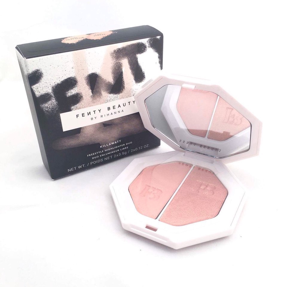 Fenty Beauty Killawatt Foil Freestyle Highlighter Duo Girl Next Door Shopee Indonesia