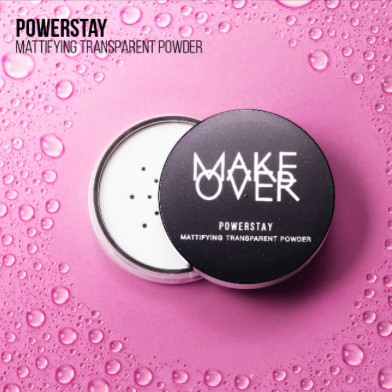 Make Over Powerstay Mattifying Transparent Powder 11gr | Bedak Tabur makeover