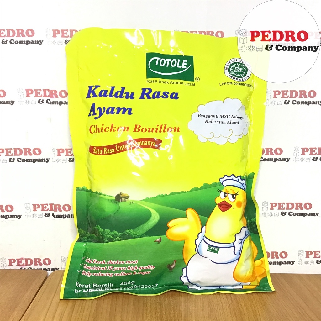 

Totole - Kaldu rasa ayam/ chicken bouillon (454 gr) no micin no msg perasa ayam