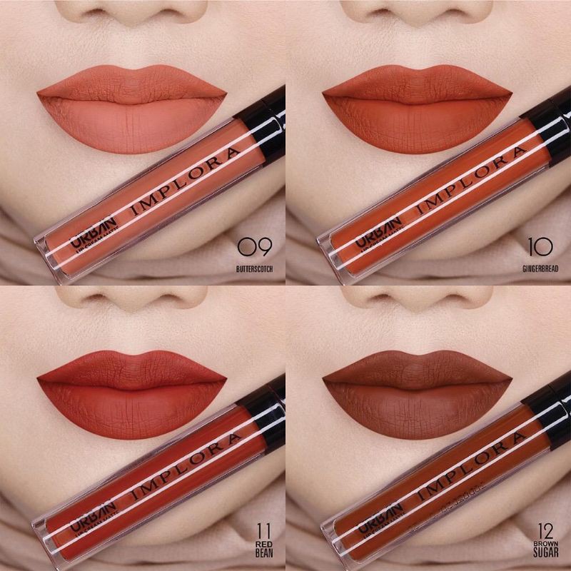 ❤ IMPLORA ✔️BPOM Urban Lip Cream Matte ORIGINAL❤