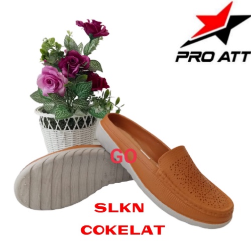 sogo ATT NSLK &amp; SLKN Sepatu Sandal Karet Slip On Sepatu Cewek Anti Air Empuk Tidak Lecet Ringan