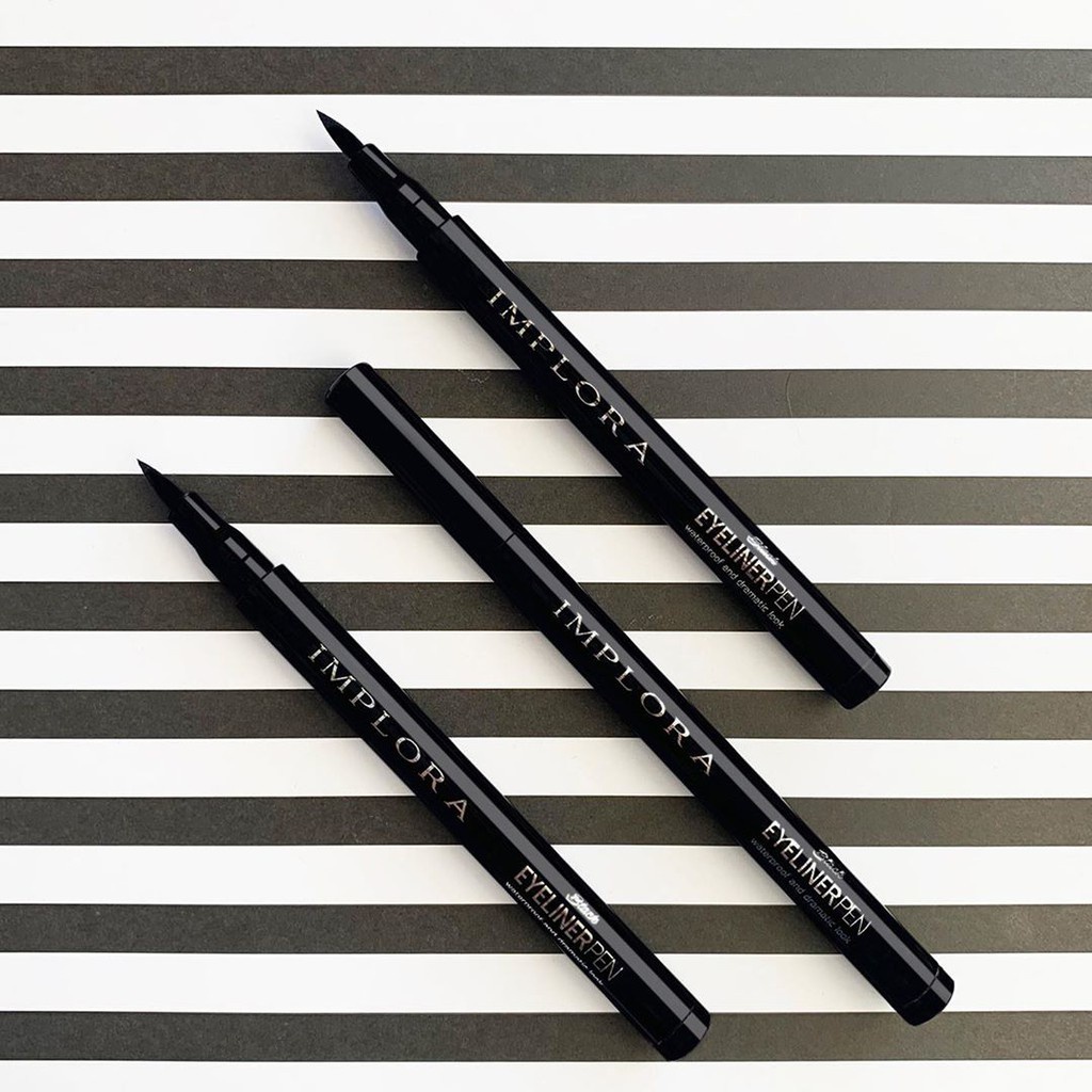 Implora Eyeliner Pen Black Waterproof &amp; Dramatic Rumah Cantik 354 Eyeliner Yang Indah dan Tahan Lama