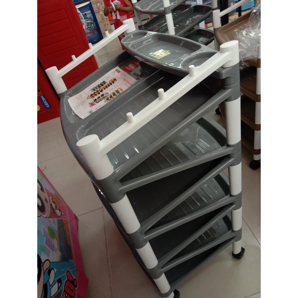 Rak sepatu Maspion Ziga B RR005 D.S 7 / Ziga Shoes Rack tempat sepatu susun 7 murah surabaya