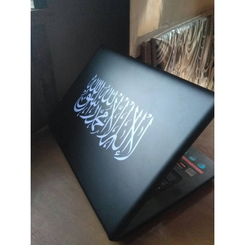 Original Garskin Laptop Full Body Lenovo G40-70 Motif Tauhid - Free Custom Gambar