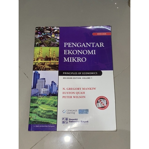 Pengantar Ekonomi Mikro Principles of Economics - Gregory Mankiw, Euston Quah, Peter Wilson [Prelove