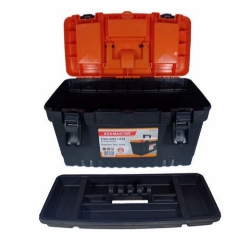 TOOLBOX KENMASTER H415 MULTIFUNGSI BOX PERALATAN