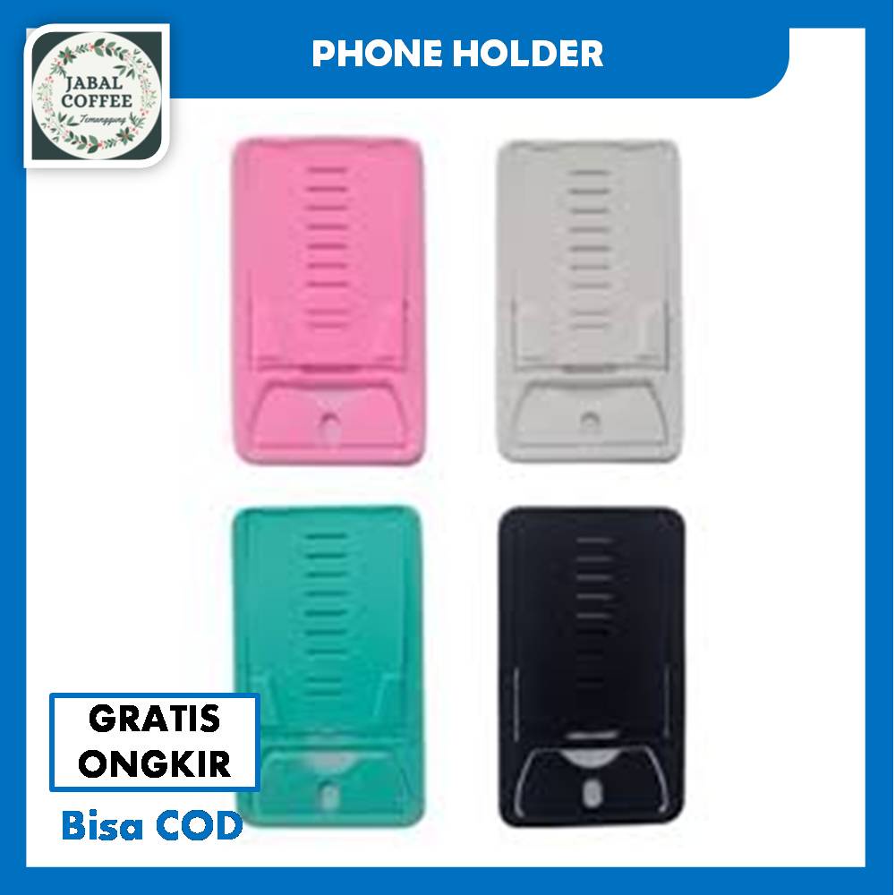 Card Holder Handphone / Dudukan HP Lipat / Stand Card Phone Holder / Stand HP Kartu J112