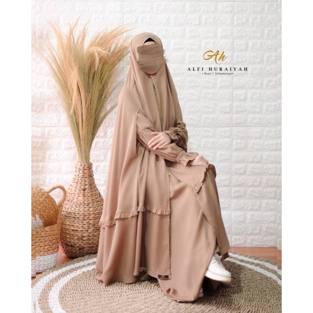 Gamis set Tangkuban Perahu by @alfihuraiyah_