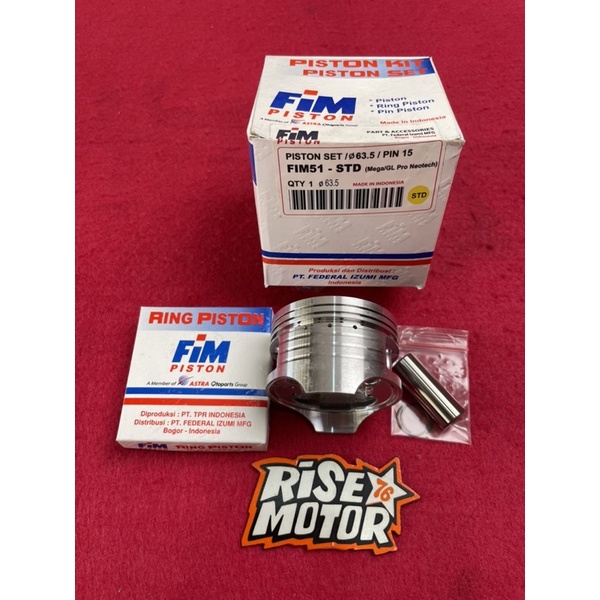 Piston Fim 63.5 Pen 15 Dome