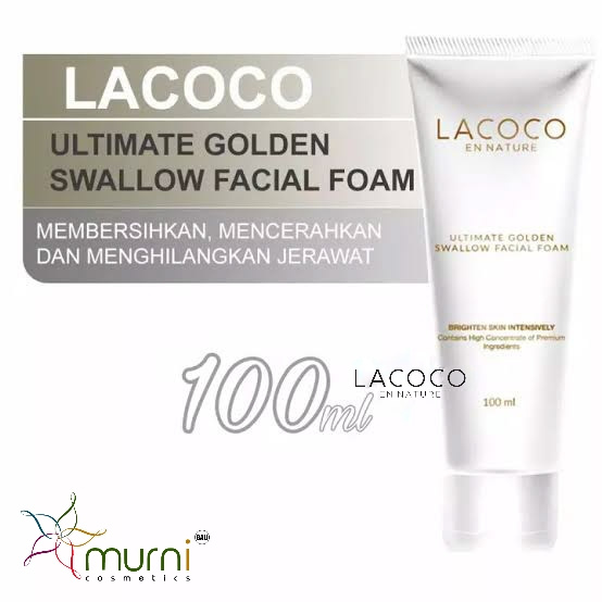 LACOCO EN NATURE ULTIMATE GOLDEN SWALLOW FACIAL FOAM 100ML