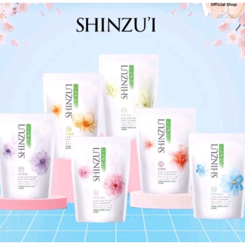 SHINZUI BODY CLEANSER REFFIL 420 / 400 ML~ REFIL SABUN CAIR SHINZUI ORIGINAL