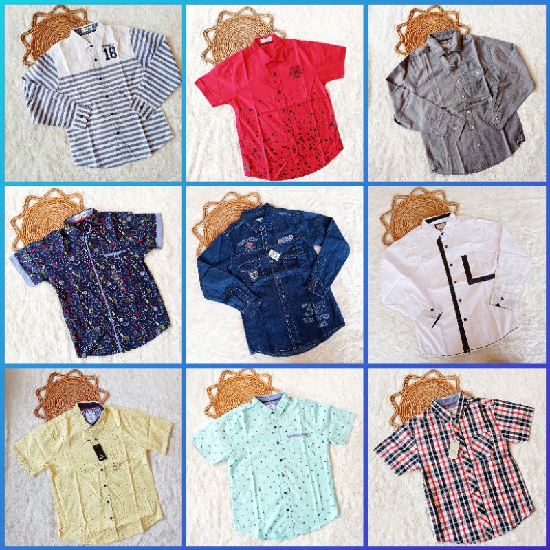 Kemeja Anak Aero boys nevada / kemeja Aero boys