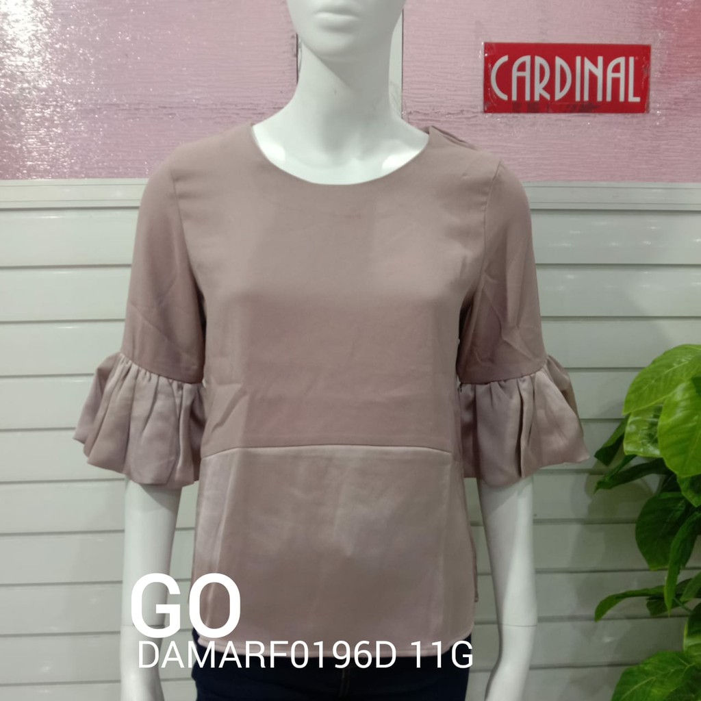 gof CARDINAL GIRL &quot;DAMAR&quot;  BLOUSE CEWEK Atasan Wanita Casual Original