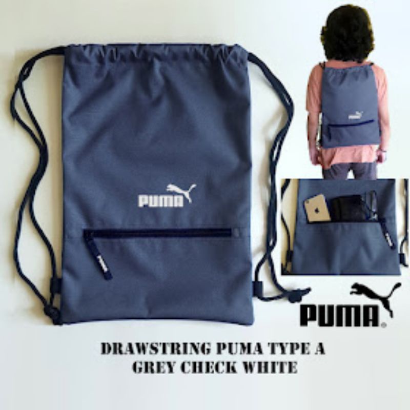 TAS SERUT - PUMA DRAWSTRING - TAS BASKET - TAS OLAHRAGA
