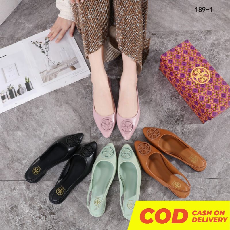 BS SEPATU FLAT #189-1 #821 TB FREE BOX SEMI PREMIUM WANITA ANKLE STRAP