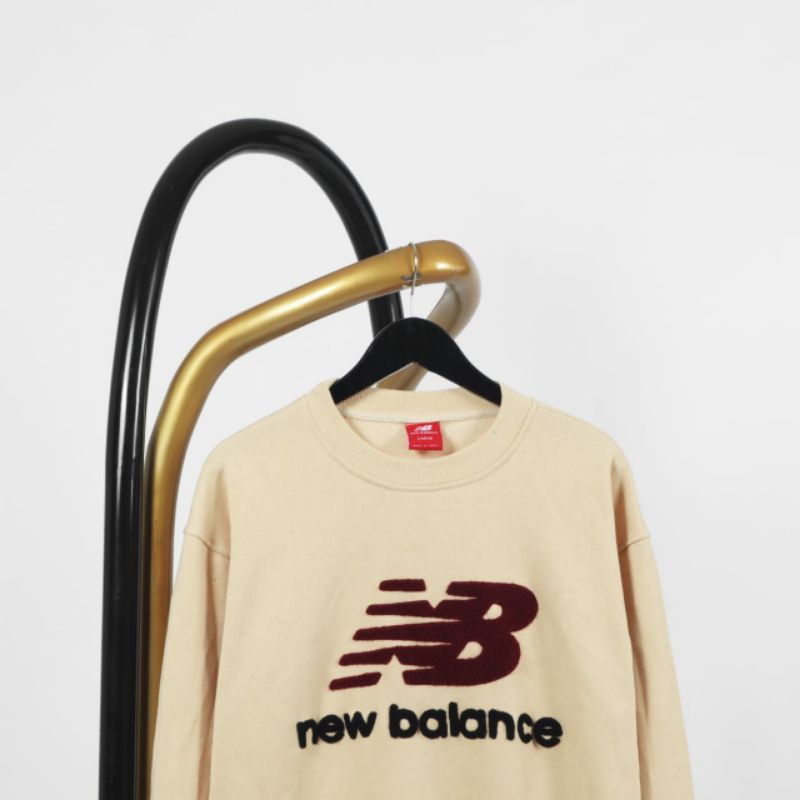 SWEATER CREWNECK NB NEW BALANCE FULL TAG &amp; LEBEL