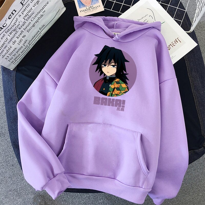 BAKA Anime Jumper Hoodie II Sweater Hoodie Anime II Sweter Oblong Topi Sz M - XL ( Pria &amp; Wanita / Anak &amp; Dewasa )