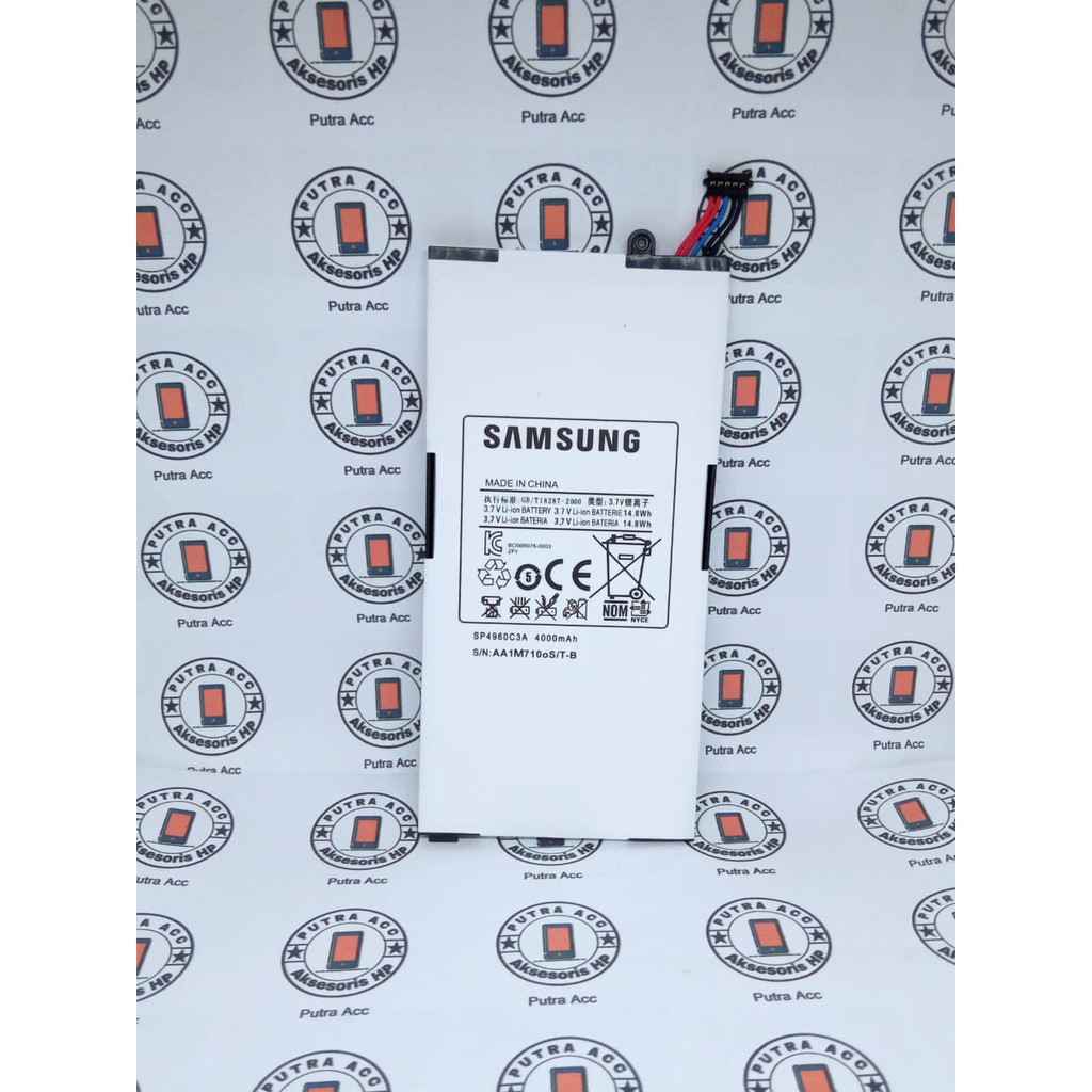 Batre Baterai Hp Samsung Galaxy Tab P1000 P1010 GT-P1000 GT-P1010 SP4960C3A Batrai Batrei