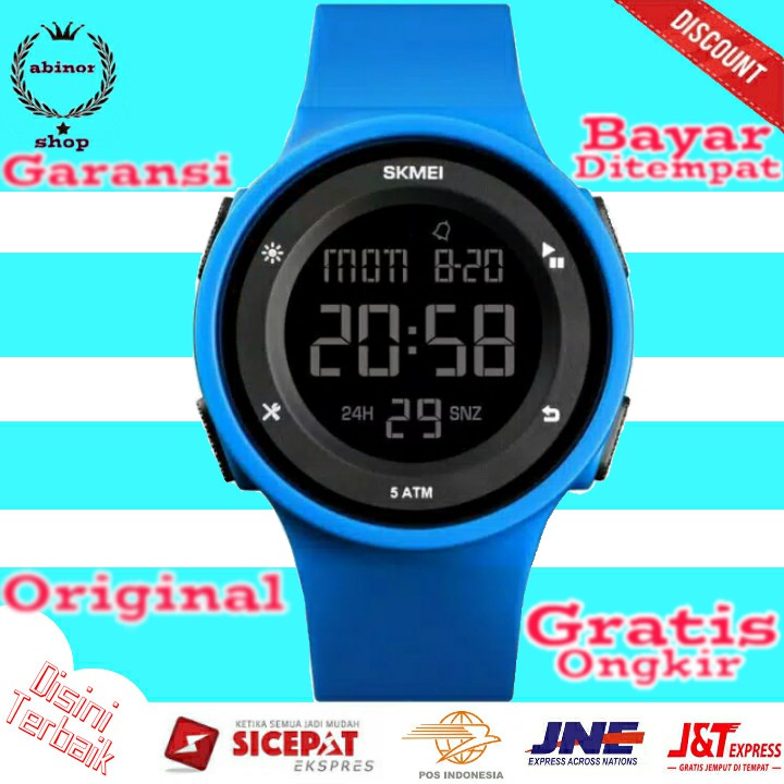 Jam Tangan Pria Jam Tangan Cewek SKMEI ORIGINAL Jam Tangan Digital anti Air Jamtangan sport JA 62