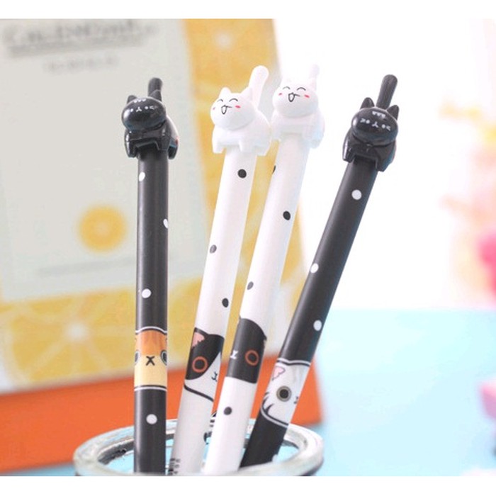 

Pulpen Unik / Pulpen Lucu Motif Kucing Gemuk Berekor Panjang
