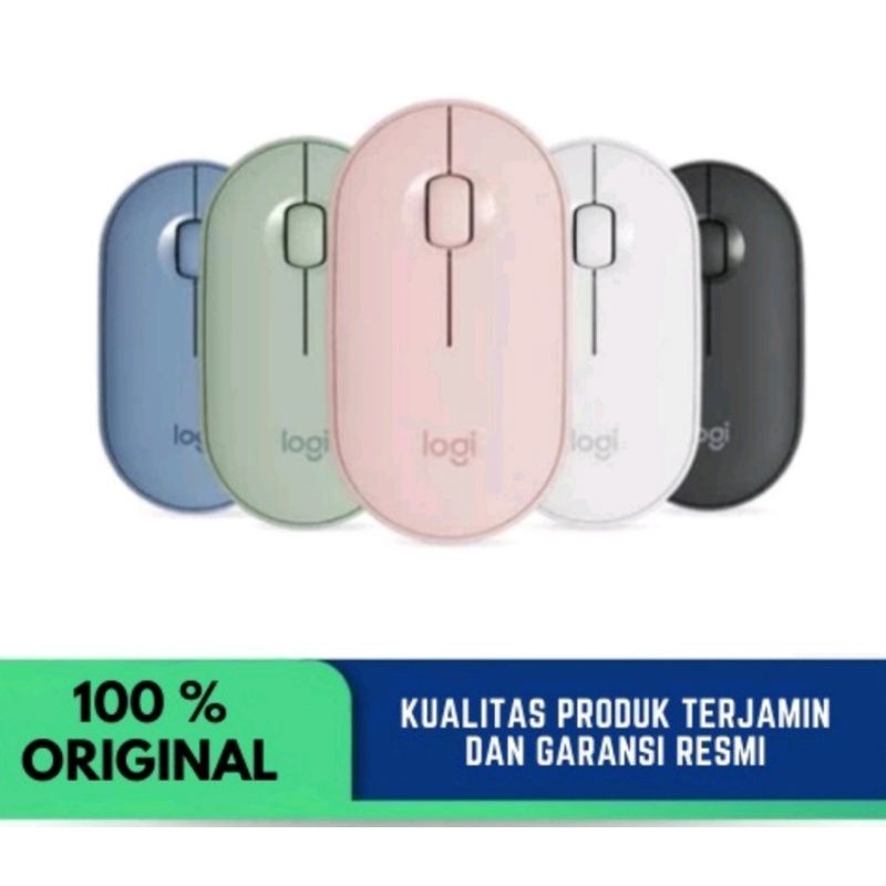 Logitech Pebble Wireless Bluetooth Mouse M350 - Rose