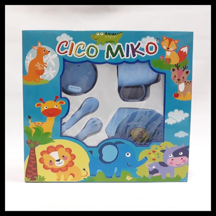 Promo !! SALE CICO MIKO FEEDING SET SMALL-TEMPAT MAKAN BAYI-KADO BAYI BARU LAHIR