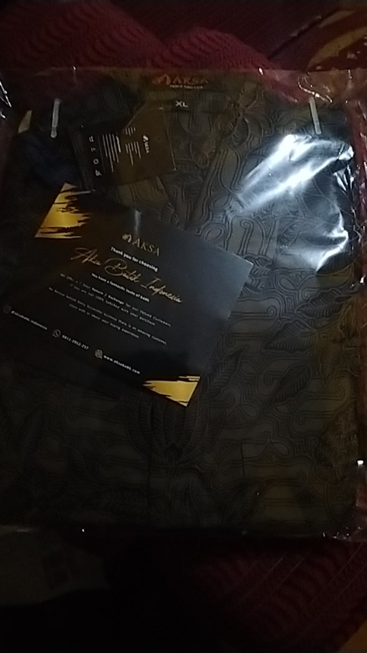 Hem Pendek Aksa Batik Salman