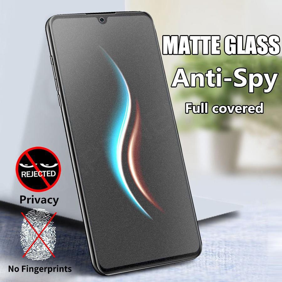 Tempered Glass SPY Privacy MATTE Anti Minyak XIAOMI REDMI NOTE 13 13PRO 12 12PRO 5G NOTE 11 11PRO 4G