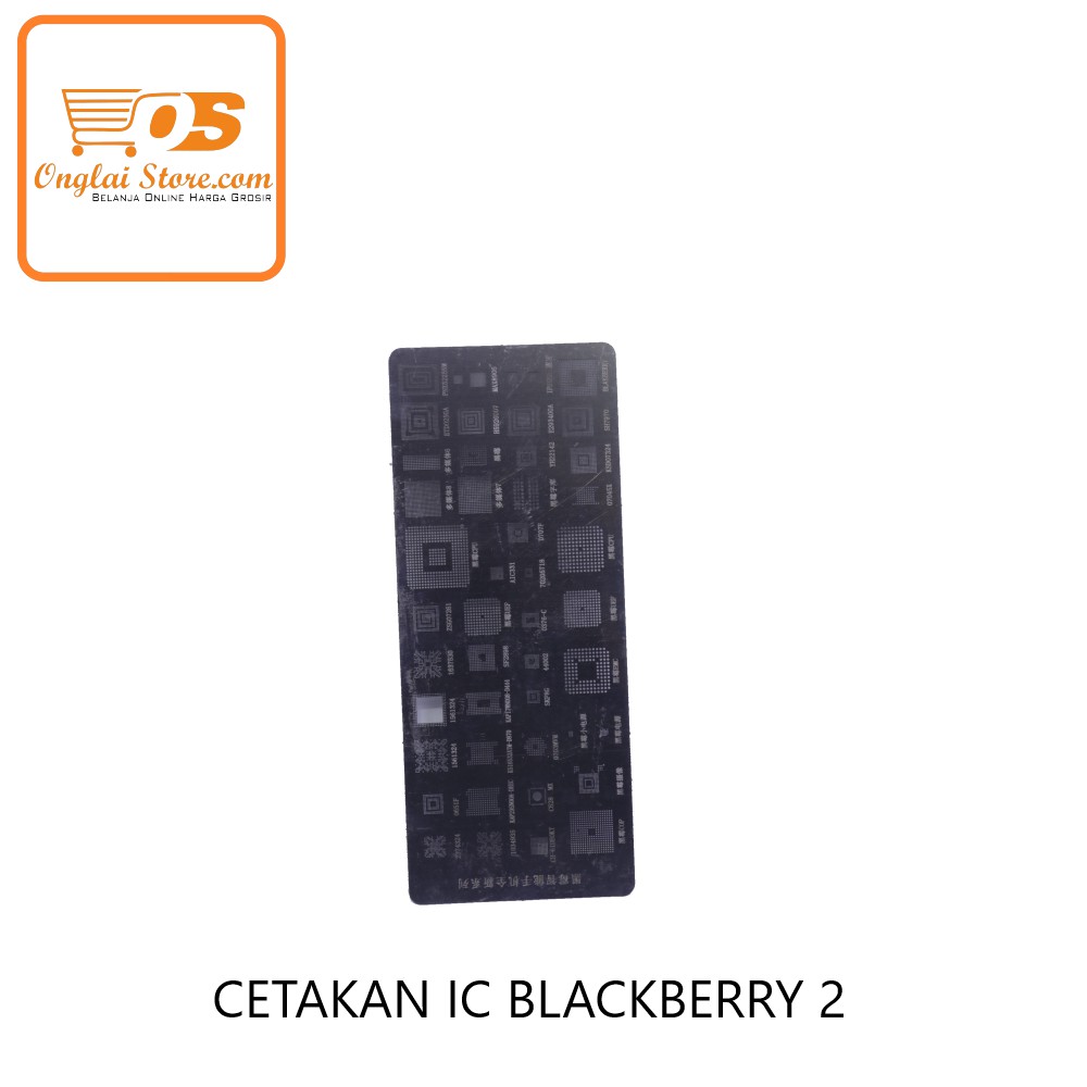 CETAKAN IC BGA BLACKBERRY 2