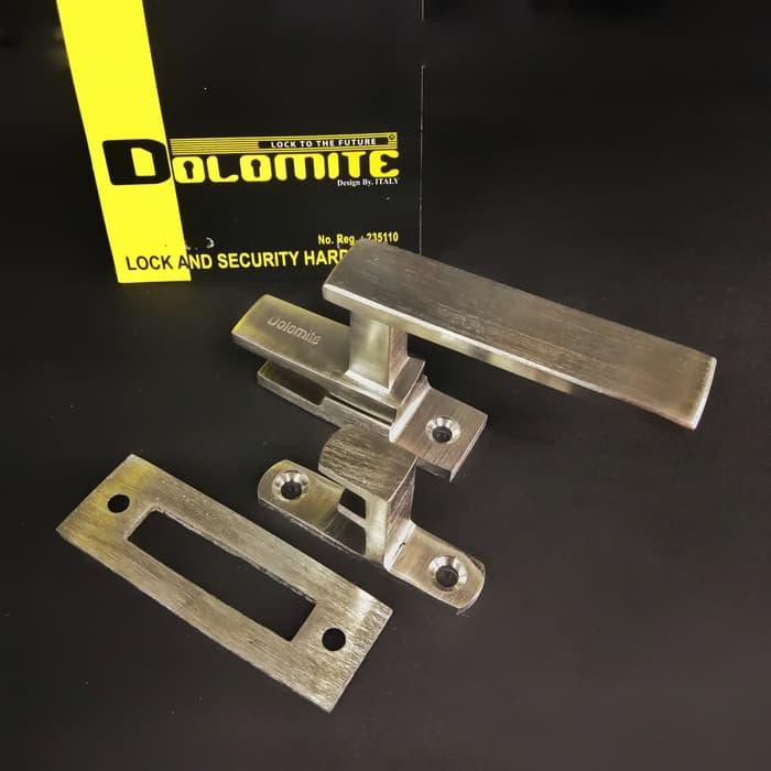 Rambucis kunci slot jendela Dolomite minimalis perkakas