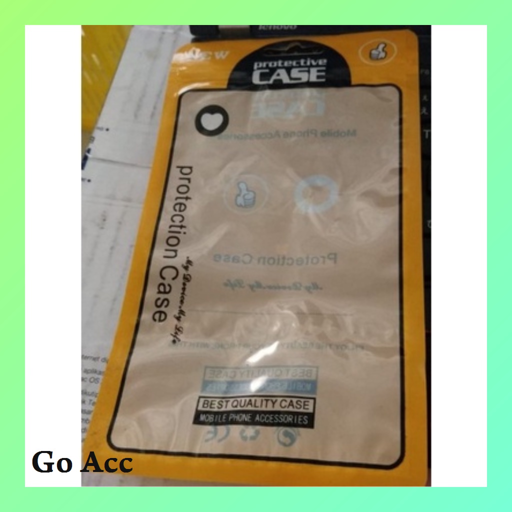 Plastik ZIP opp putih susu pack case hp Acc acsesoris transparan orange pack susu