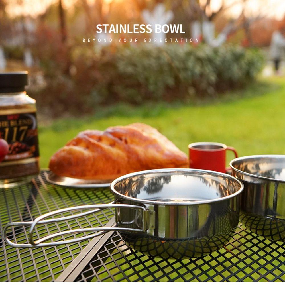 Suyo Mangkok Lipat Portable Multifungsi 500 / 650ml Untuk Outdoor / Camping