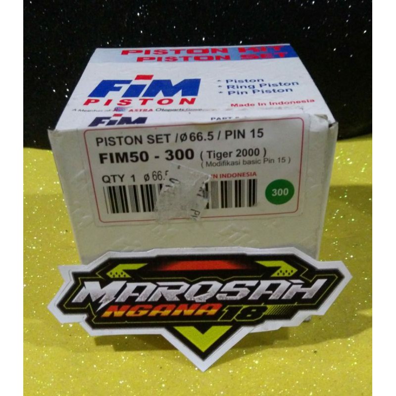 Piston FIM90 FIM81 FIM50   65  65,5  66  66,5 pen 15 (Tiger) marqsah-2