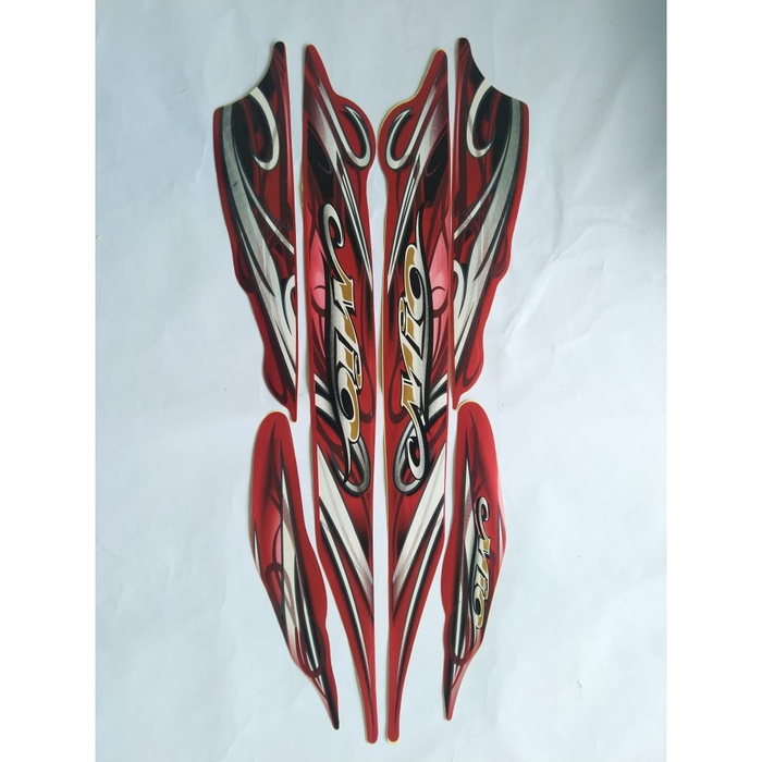 stiker striping yamaha mio 2010 merah