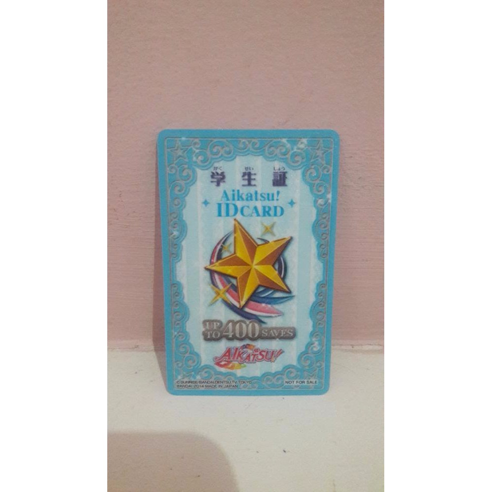 ID Card Aikatsu warna Biru