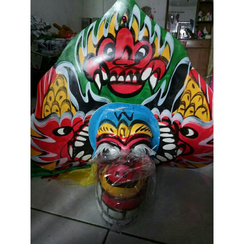 barongan besar spon kemul pendek barongan anak barongan murah