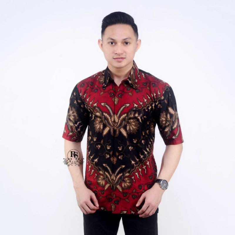 [BUTIKDIAN] Batik Pria hem batik pria batik moderen