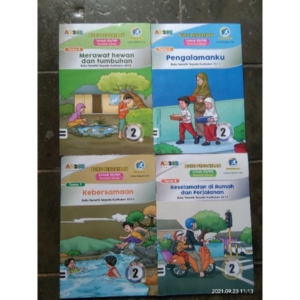 1 PAKET LKS TEMATIK TEMA AKSES BUKU PENGAYAAN UNYUK SD/MI SEMESTER 2 KELAS 2 KURIKULUM 2013 EDISI RE