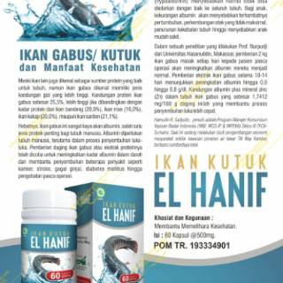 kapsul kutuk premium / kapsul ikan gabus / kapsul kutuk el