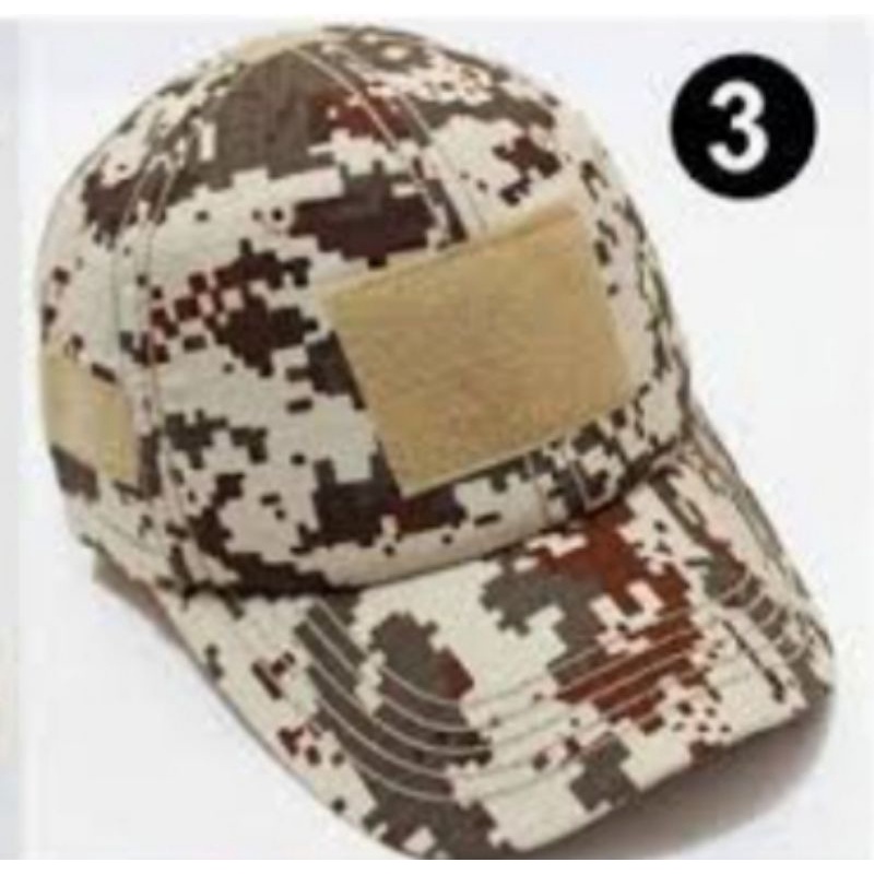 Jual TOPI TACTICAL VELCRO ARMY TOPI KOMANDO TOPI MILITER TOPI TAKTIKAL ...