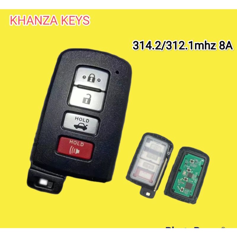 kumci smart key toyota camry hybrid