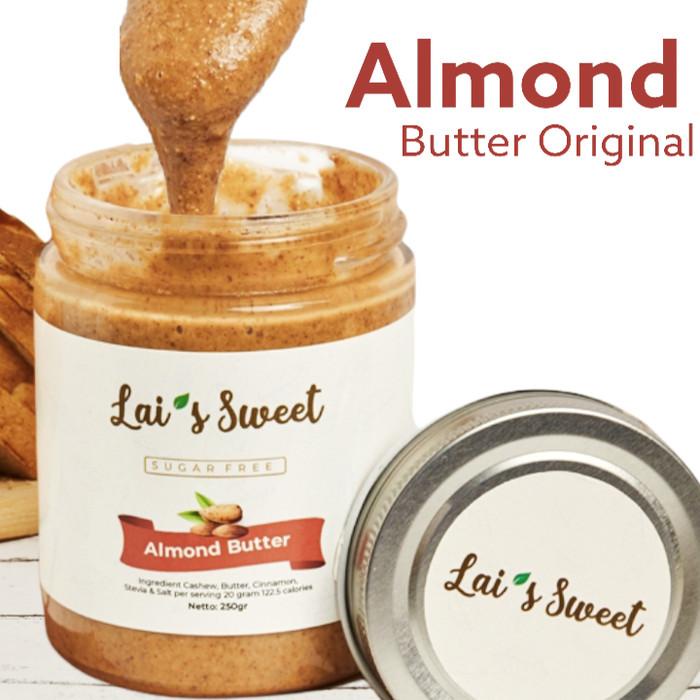 

Selai Lai'S Sweet Roasted Almond Butter 260Gr (Free Sugar,Gluten Free,Vegan)