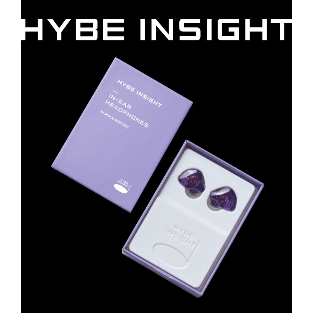 READY INA🇮🇩 In-Ear Headphones (Purple Edition) Hybe Insight