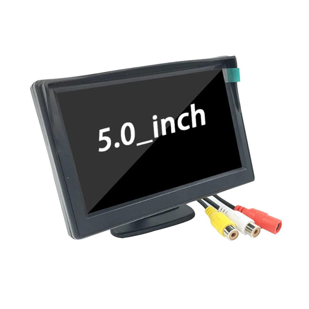 Monitor Rear View Parkir Mobil TFT LCD 5 Inch