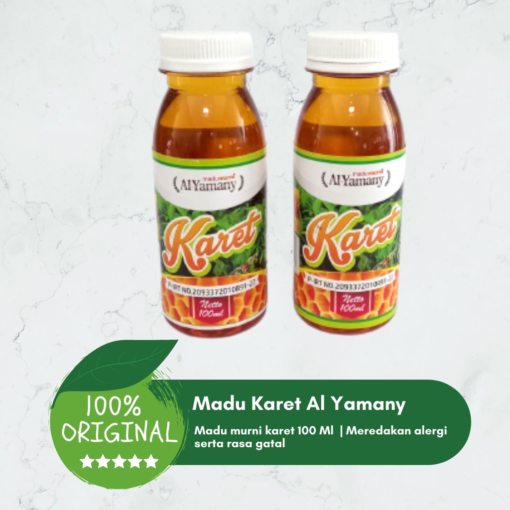 

Madu Karet Al Yamany 100ml | Madu Karet Asli Madu Murni