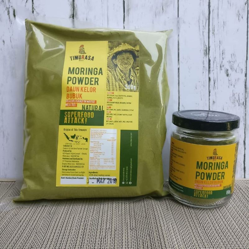

moringa powder timurasa 500 gr
