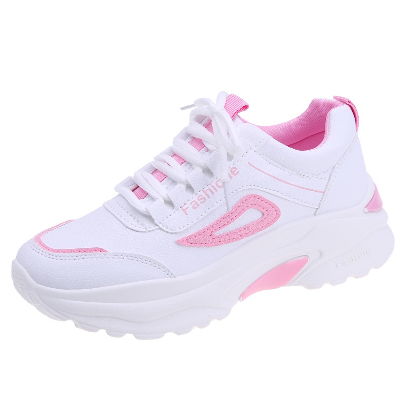 Sepatu Putih Wanita Import Sepatu Sneaker Olahraga Perempuan Sneakers Fashion Cewek Terbaru SP-056