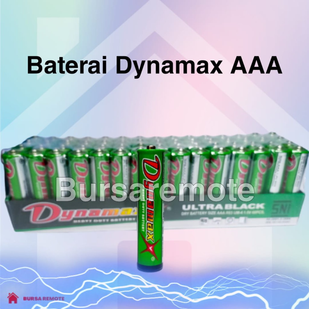 Baterai A2/AA Dan A3/AAA Dynamax Batu Batre Batrai Satuan ISI 4PCS